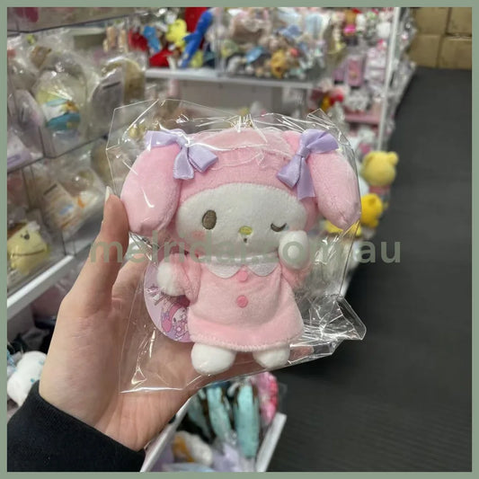 SANRIO | My Melody Mascot Holder Plush Keychain Bag Charm 10cm Approx. (Pyjama Party)