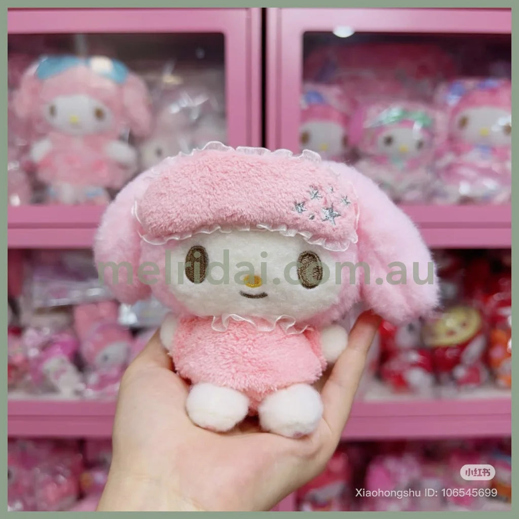 SANRIO | My Melody Mascot Holder Plush Keychain Bag Charm 130×145×70mm (Pajamas)