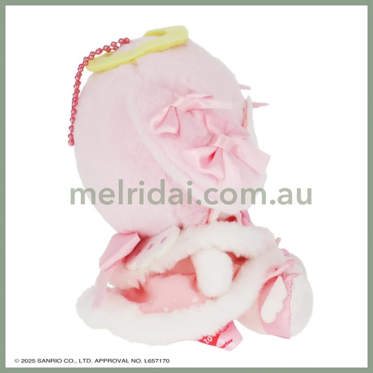 SANRIO | My Melody Mascot Holder Plush Keychain Bag Charm 14×8.5×14cm (Angel and Little Devil)