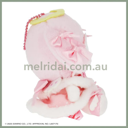 SANRIO | My Melody Mascot Holder Plush Keychain Bag Charm 14×8.5×14cm (Angel and Little Devil)
