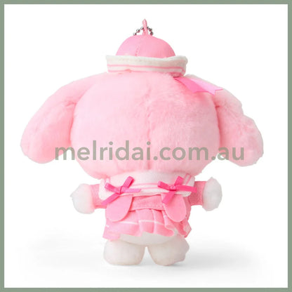 SANRIO | My Melody Mascot Holder Plush Keychain Bag Charm 15.2 x 9.9 x 6.5cm (Sailor Collar)