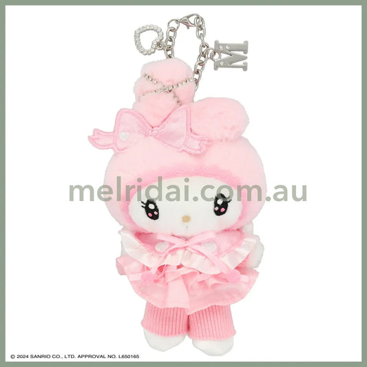 Sanrio | My Melody Mascot Holder Plush Keychain W96 × H170 D60Mm (Twin Idol)