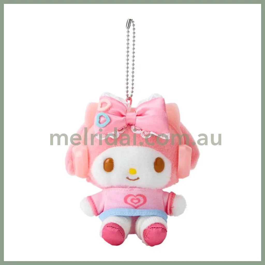 Sanrio | My Melody Mascot Holderplush Keychain 11×6×13Cm (Our Heisei Pops)