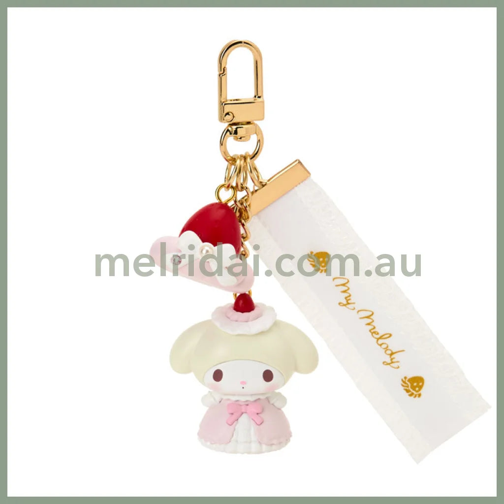 SANRIO | My Melody Mascot Keychain 27×28×35mm (Strawberry Shortcake)