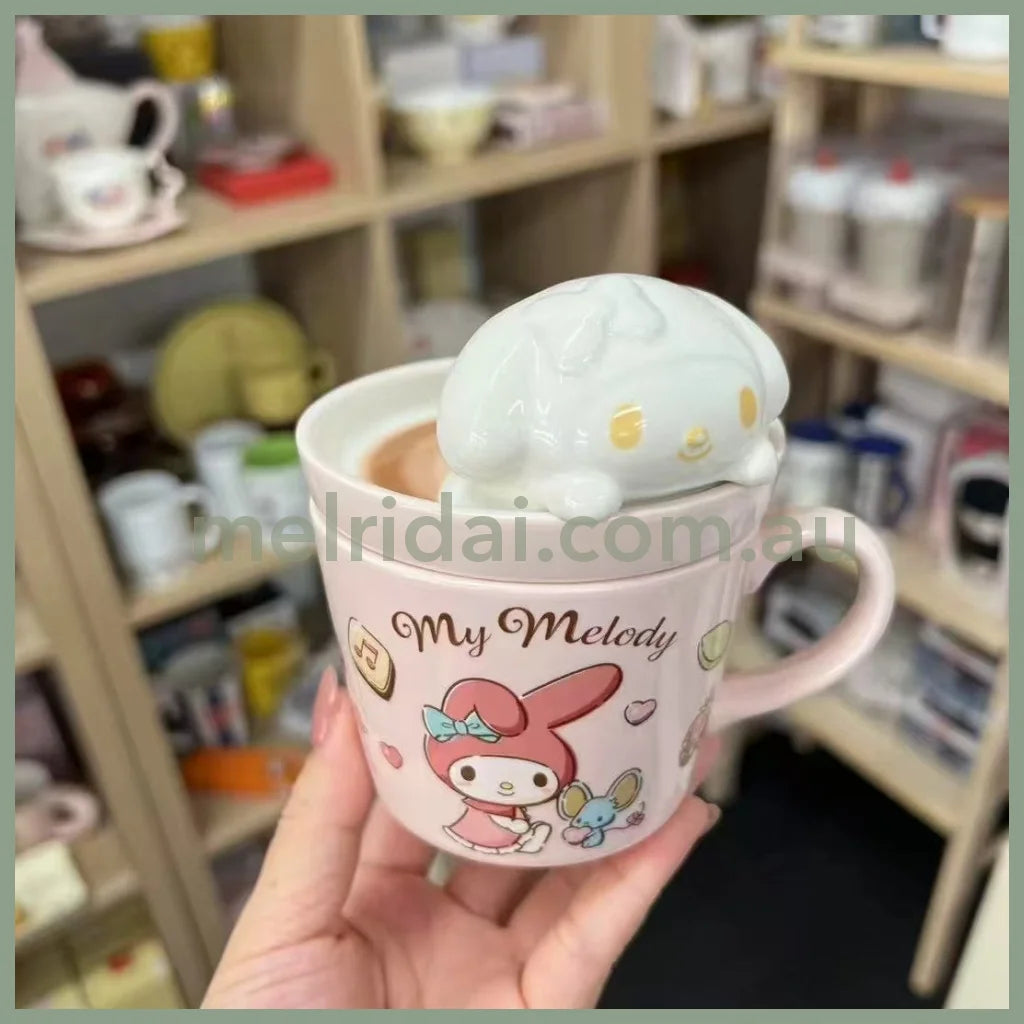 Sanrio | My Melody Mascot Mug 12×9×12.5Cm (Latte Art)