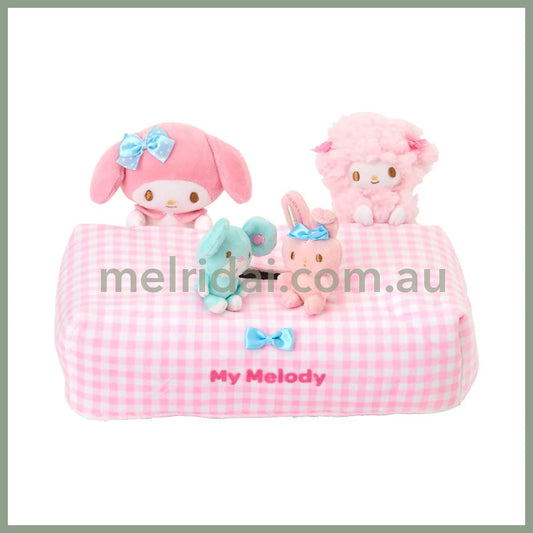 Sanrio | My Melody Mascot Tissue Box Case 25×15.6×13Cm