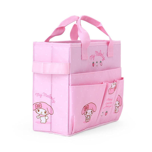 SANRIO | My Melody Meeting Box Storage with Handle Portable Desk Organizer 35.6 x 27.2 x 3.4cm