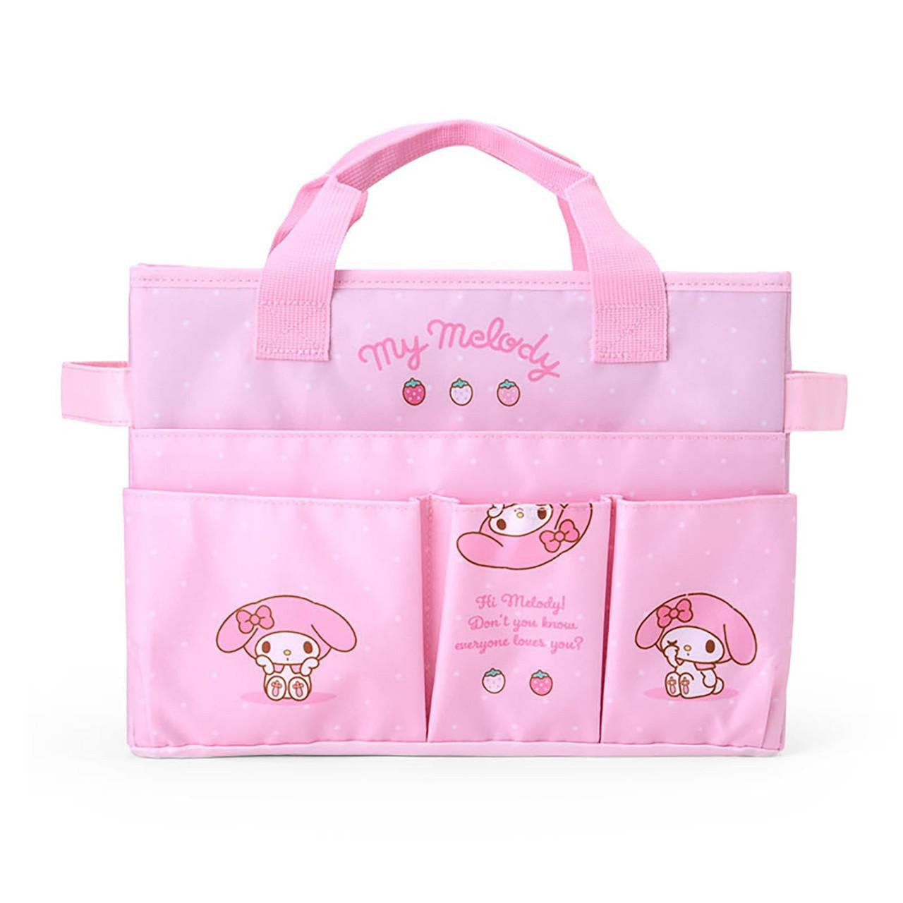 SANRIO | My Melody Meeting Box Storage with Handle Portable Desk Organizer 35.6 x 27.2 x 3.4cm