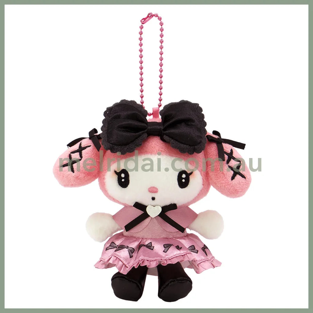 SANRIO | My Melody Midnight Melokuro Mascot Holder Plush Keychain Bag Charm 12cm (50th Collection)