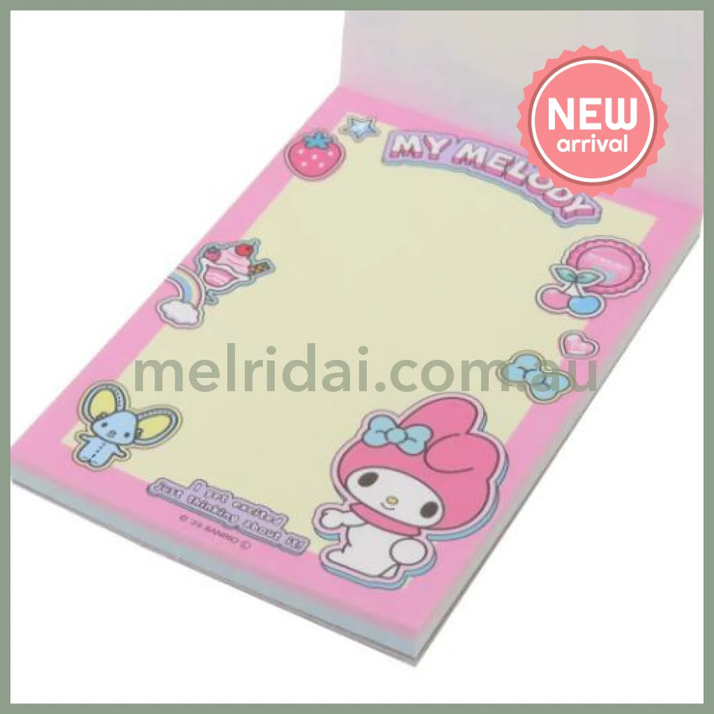 SANRIO | My Melody Mini Notepad 62×89×8mm
