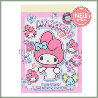 SANRIO | My Melody Mini Notepad 62×89×8mm