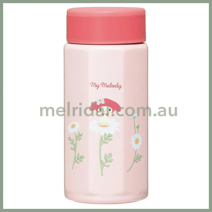 Sanrio | My Melody Octagonal Stainless Bottle 350Ml 日本三丽鸥 美乐蒂 八角形不锈钢保温杯/防滑杯底