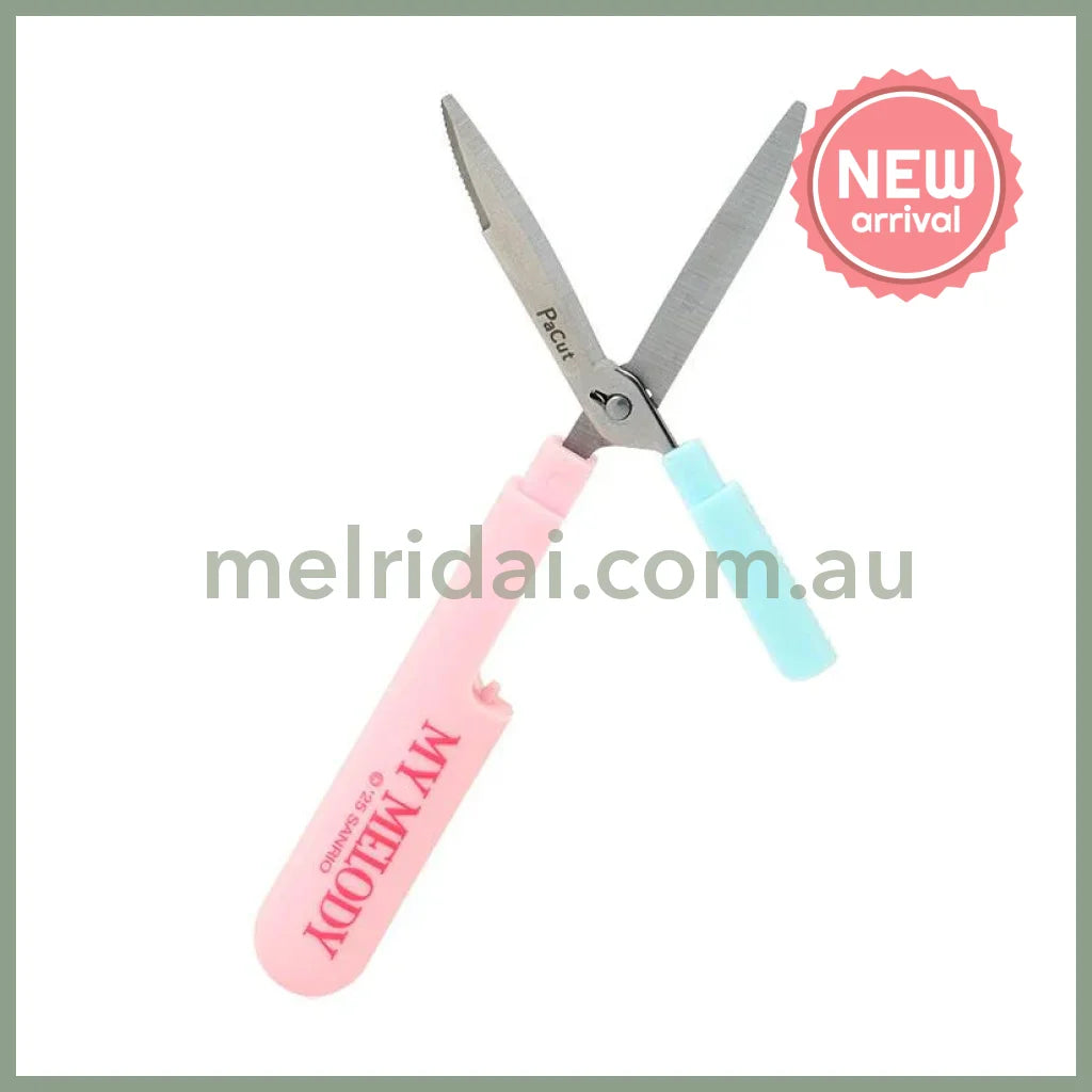 SANRIO | My Melody PaCut Pen shaped Portable Scissors 15×12×135mm
