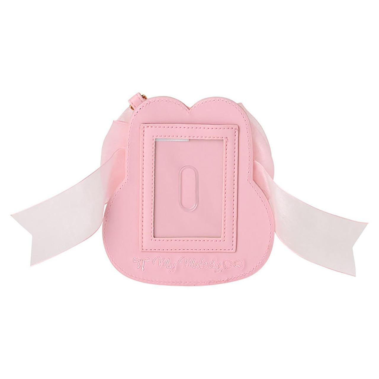 SANRIO | Ribbon Princess My Melody Pass Case with Reel Card Holder 1.6×14.5×13cm (Birthday 50th Anniversary)