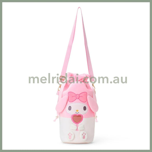 SANRIO | My Melody Penlight Shoulder Pouch Crossbody Bag 20×12×32cm (Enjoy Idol)