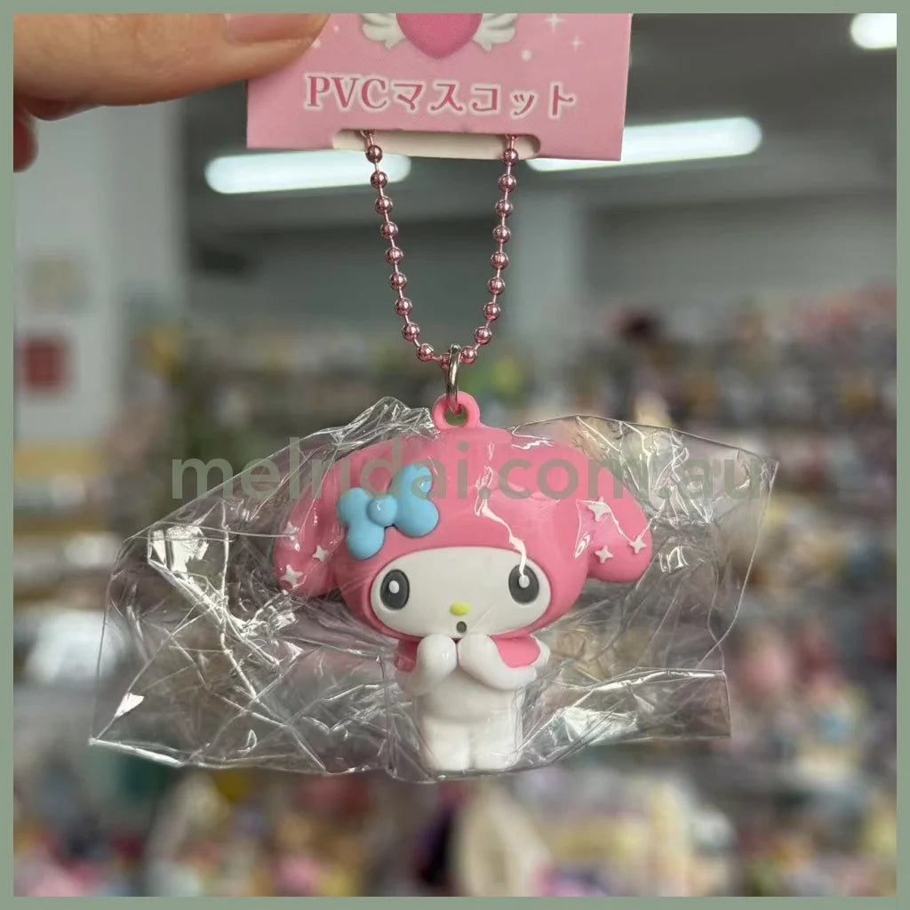 SANRIO | My Melody Pink Mini PVC Mascot 3.7cm x 4.2cm x 2.5cm (Angel and Devil Serie)