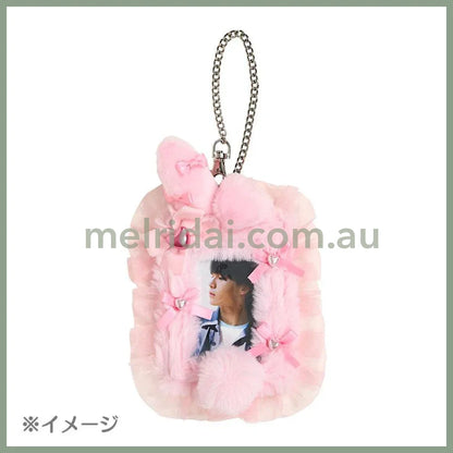 SANRIO | My Melody Plush Card Case Card Holder Keychain 90 x 64 m (Melousa Romiusa)