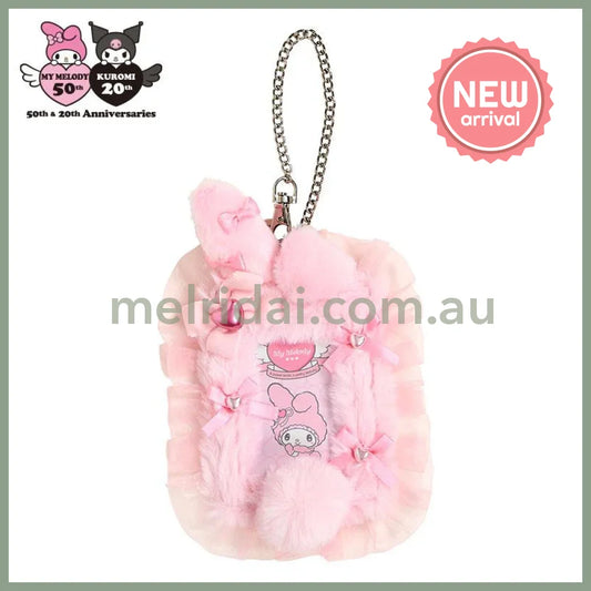 SANRIO | My Melody Plush Card Case Card Holder Keychain 90 x 64 m (Melousa Romiusa)