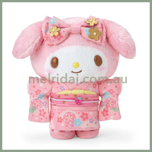 Sanrio | My Melody Plush Doll 20×9×20Cm (Kimono/ Sakura 2024)
