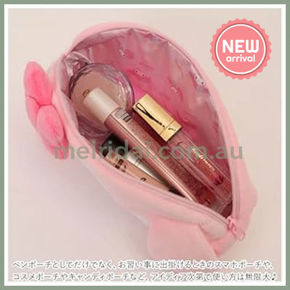 SANRIO | My Melody Plush Face Pencil Pouch Pen Case 9.7 x 19 x 5cm