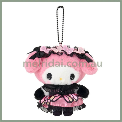 SANRIO | My Melody Plush Keychain Bag Charm Mascot Holder 160×60×110mm (Butterfly)