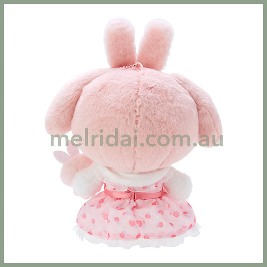 Sanrio | My Melody Plush Keychain Mascot Holder 14×7×19Cm (My Little Treasure) 日本三丽鸥