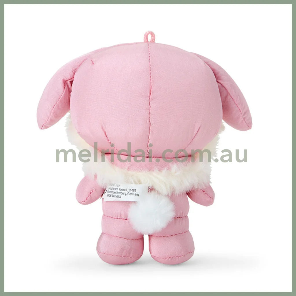 Sanrio | My Melody Plush Keychain Mascot Holder 9.5×7.5×12.5Cm (Fuwapuku Winter)
