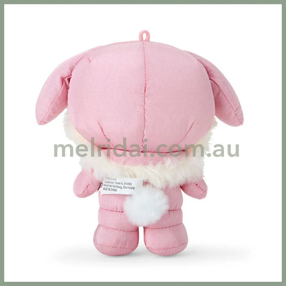 Sanrio | My Melody Plush Keychain Mascot Holder 9.5×7.5×12.5Cm (Fuwapuku Winter)