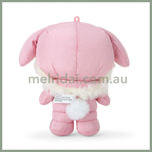 Sanrio | My Melody Plush Keychain Mascot Holder 9.5×7.5×12.5Cm (Fuwapuku Winter)