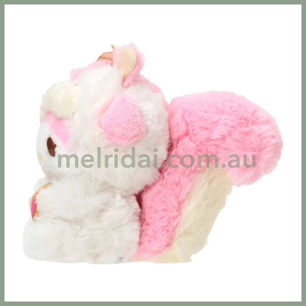 SANRIO | My Melody Plush Keychain Mascot Holder Bag Charm 135×135×150mm (Fluffy Squirrel)