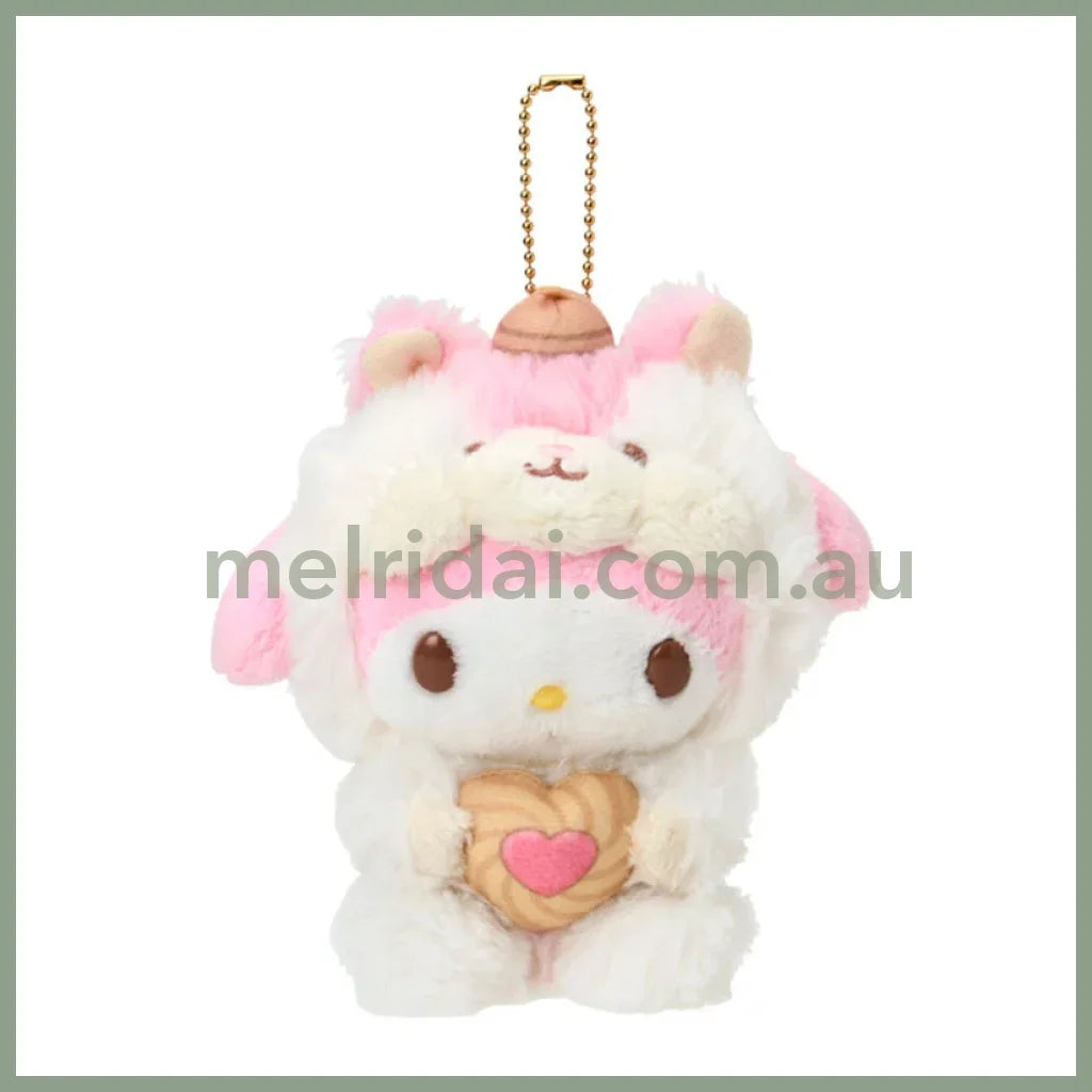 SANRIO | My Melody Plush Keychain Mascot Holder Bag Charm 135×135×150mm (Fluffy Squirrel)