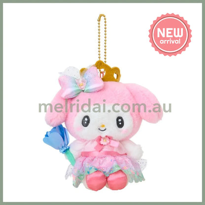 SANRIO | My Melody Plush Keychain Mascot Holder Bag Charm W11 x H15 x D7.5 cm (Everyone Is The Star! Doki Doki Design)