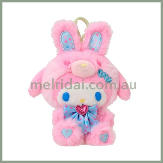 SANRIO | My Melody Plush Mascot Holder Plush Keychain 14×9×16cm (Spring Rabbit)