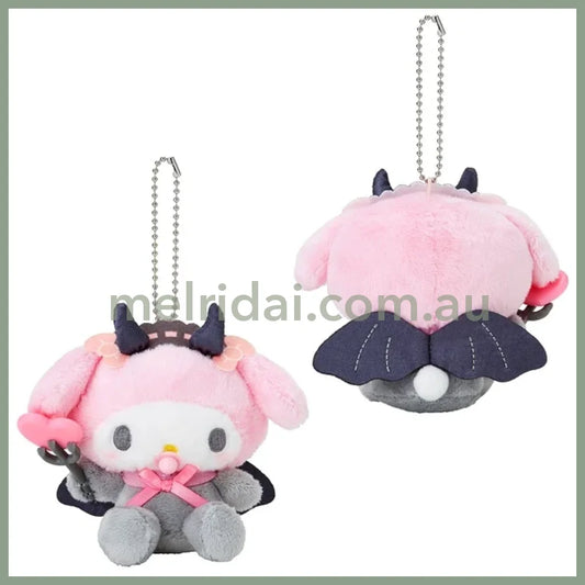 Sanrio | My Melody Plush Mascot Holder Keychain W12×D5.5×H12Cm (Baby Devil)