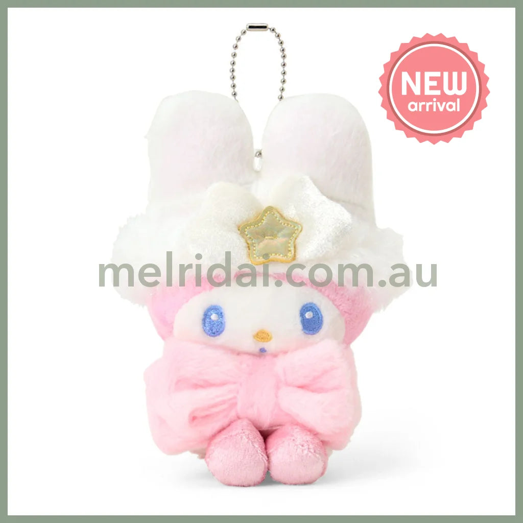 SANRIO | My Melody Plush Mascot Keychain Bag Charm 95×75×145mm (Sparkling Winter)
