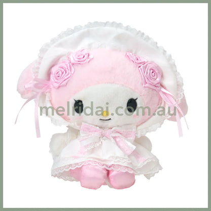 SANRIO | My Melody Plush Toy Plush Doll 170×110×180mm (White Frill Design)