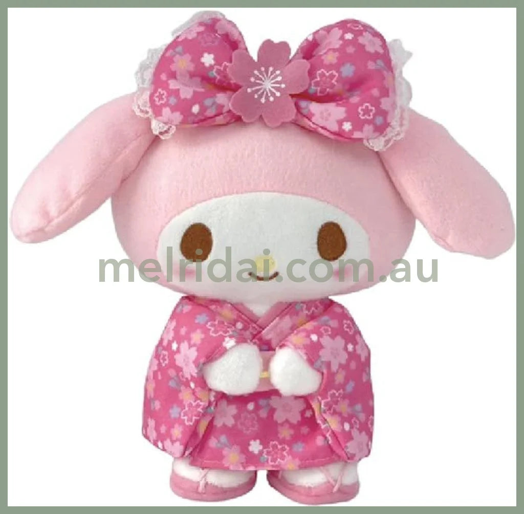 SANRIO | My Melody Plush Toy Plush Doll 210×110×220mm (Sakura Kimono)