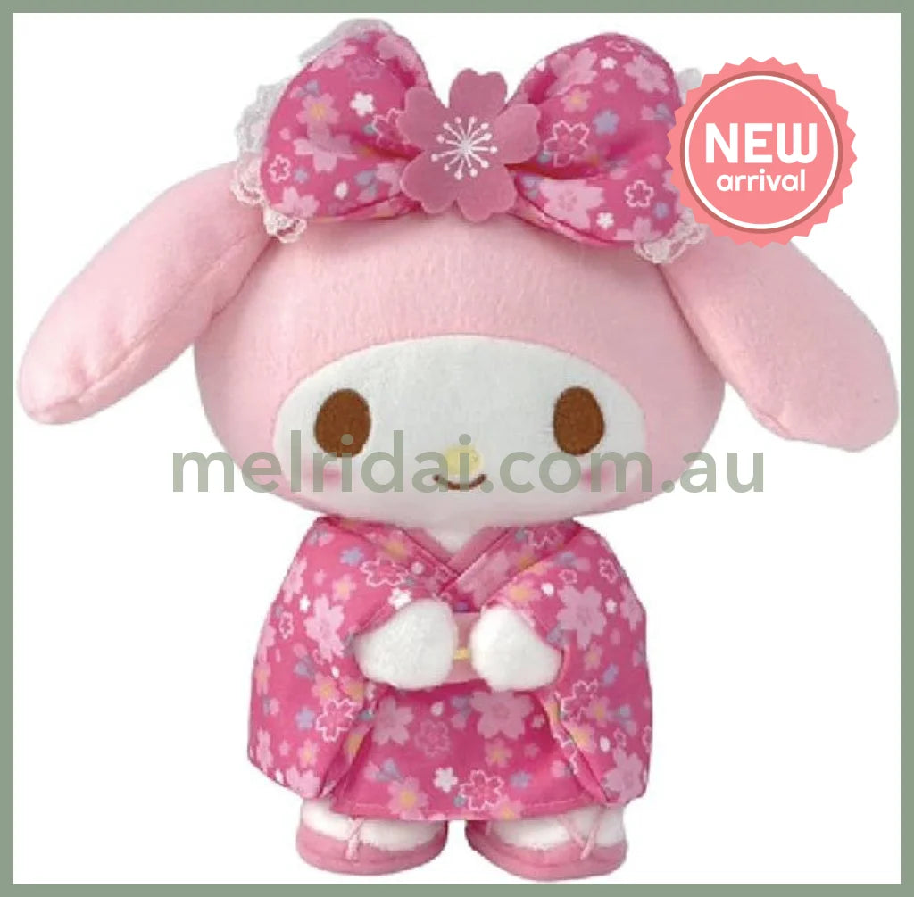 SANRIO | My Melody Plush Toy Plush Doll 210×110×220mm (Sakura Kimono)