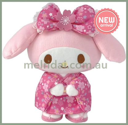 SANRIO | My Melody Plush Toy Plush Doll 210×110×220mm (Sakura Kimono)