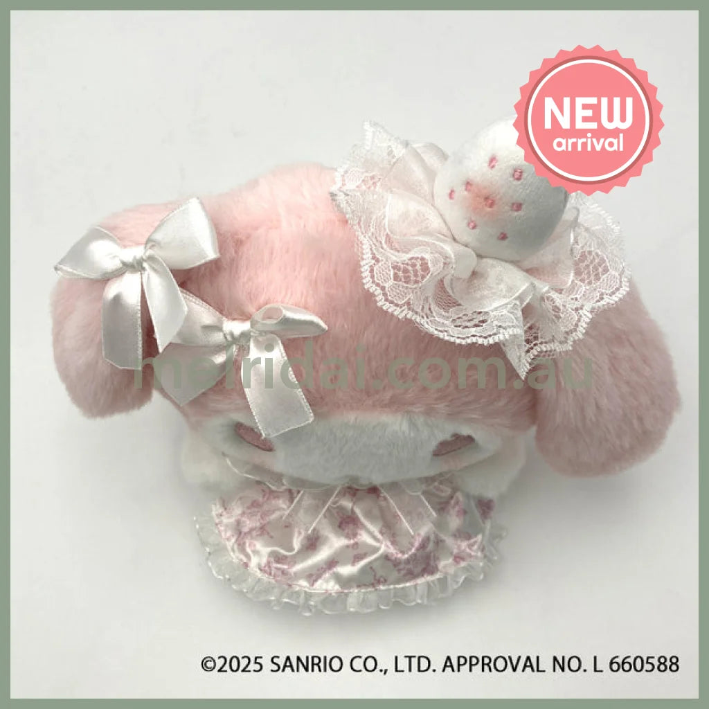 SANRIO | My Melody Plush Toy Plush Doll 220×95×170mm (White Strawberry Tea Time)