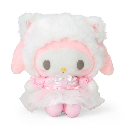 SANRIO | My Melody Plush Toy Doll 27.1 x 20.6 x 12cm (White Cat Ballerina)