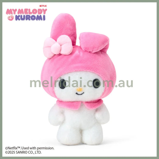 SANRIO | My Melody Posable Plush Toy Plush Doll W14 x H23 x D10 cm (Netflix My Melody & Kuromi)