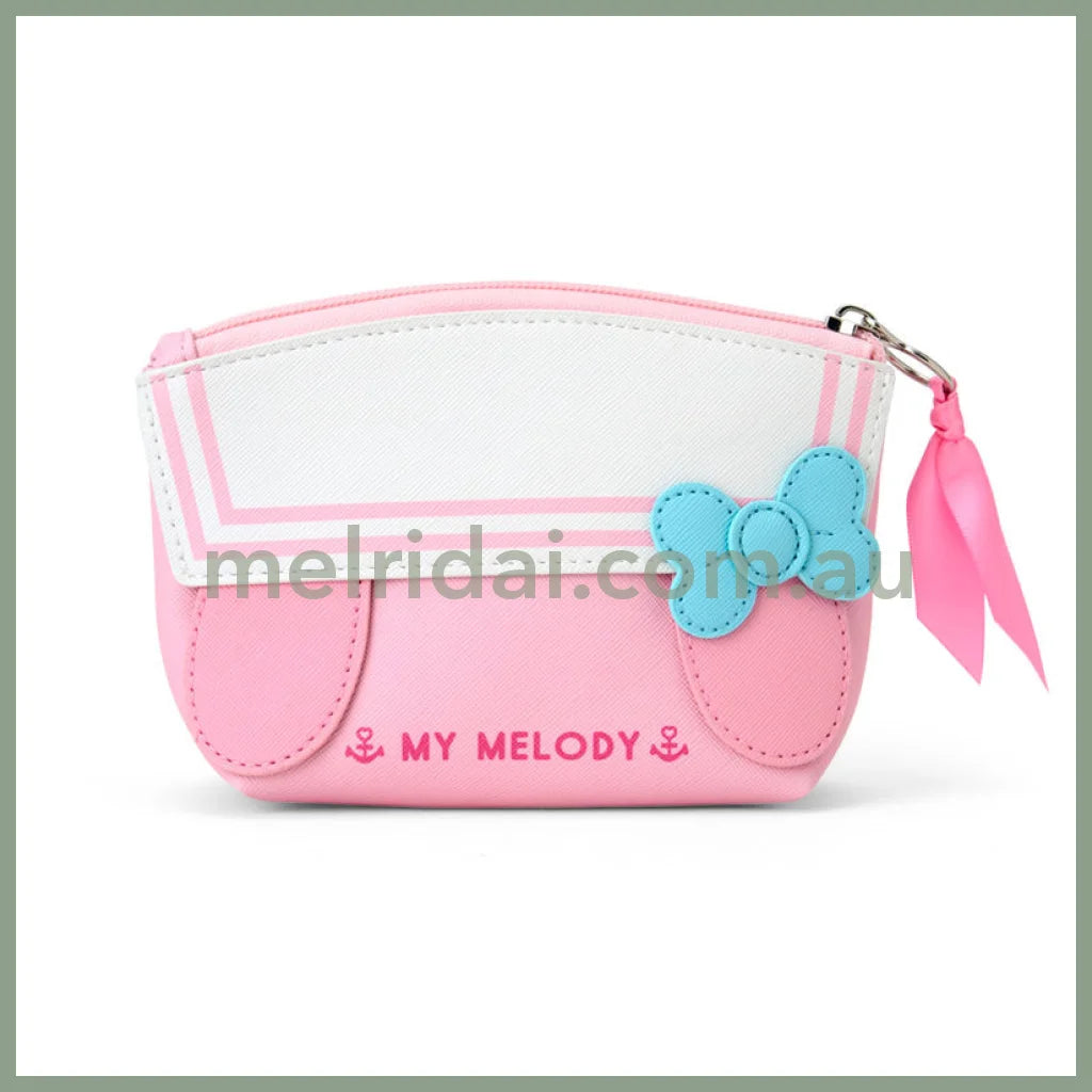 SANRIO | My Melody Pouch 17.7 x 17.1 x 6.0cm (Sailor Collar)