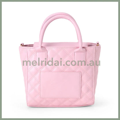 Sanrio | My Melody Quilted 2-Way Mini Tote Bag Handbag Crossbody 20×8×18Cm