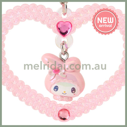 SANRIO | My Melody Rabbit Keychain 13 x 1 x 6 cm (Melousa Romiusa)