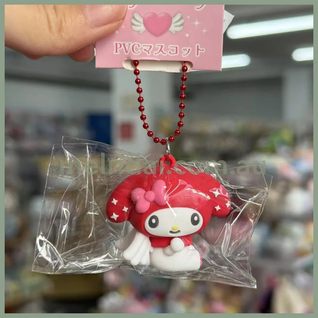SANRIO | My Melody Red Mini PVC Mascot 3.7cm x 4.2cm x 2.5cm (Angel and Devil Serie)