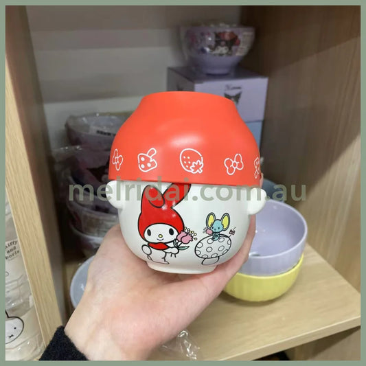 SANRIO | My Melody Rice & Soup Bowl Set Φ9XH6cm & Φ10XH5.7cm