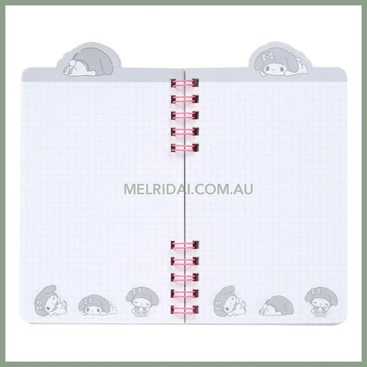 SANRIO | My Melody Ring Notebook 60 sheets 95×12×160mm