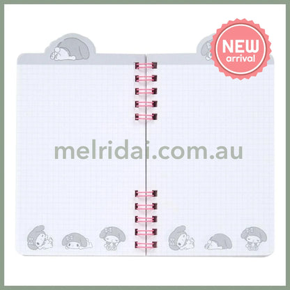 SANRIO | My Melody Ring Notebook 60 sheets 95×12×160mm