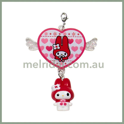 SANRIO｜My Melody Secret Phone Charm Mystery Bag Blind Box B 1pc 6×3×7.5cm (My Melody 50th Anniversary & Kuromi 20th
